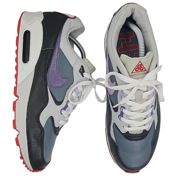 Custom Super Nintendo Nike ACG Air Wildwood Videogame SNES Mens 10 - Picture 1 of 8